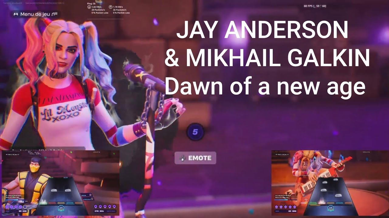 JAY ANDERSON &  MIKHAIL GALKIN - Dawn of a new age #jayanderson #mikhailgalkin #fortnitefestival 