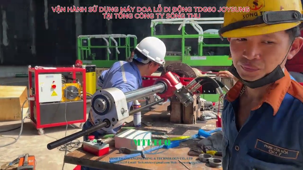 Hướng Dẫn Sử Dụng Máy Doa Lỗ Di Động TDG60 JOYSUNG