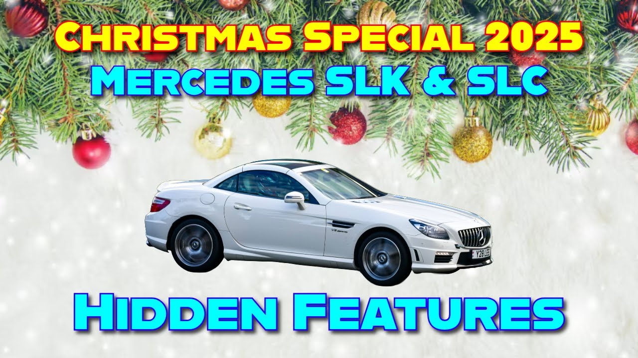 Скрытые особенности Mercedes SLK и SLC (R172) | Полная коллекция + Невыпущенные ляпы!