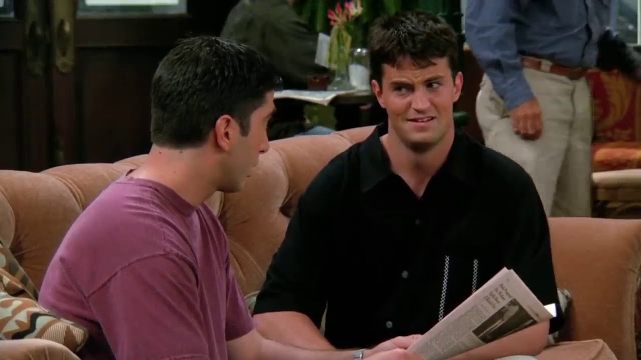 Chandler Bing being Sarcastic for 10 minutes