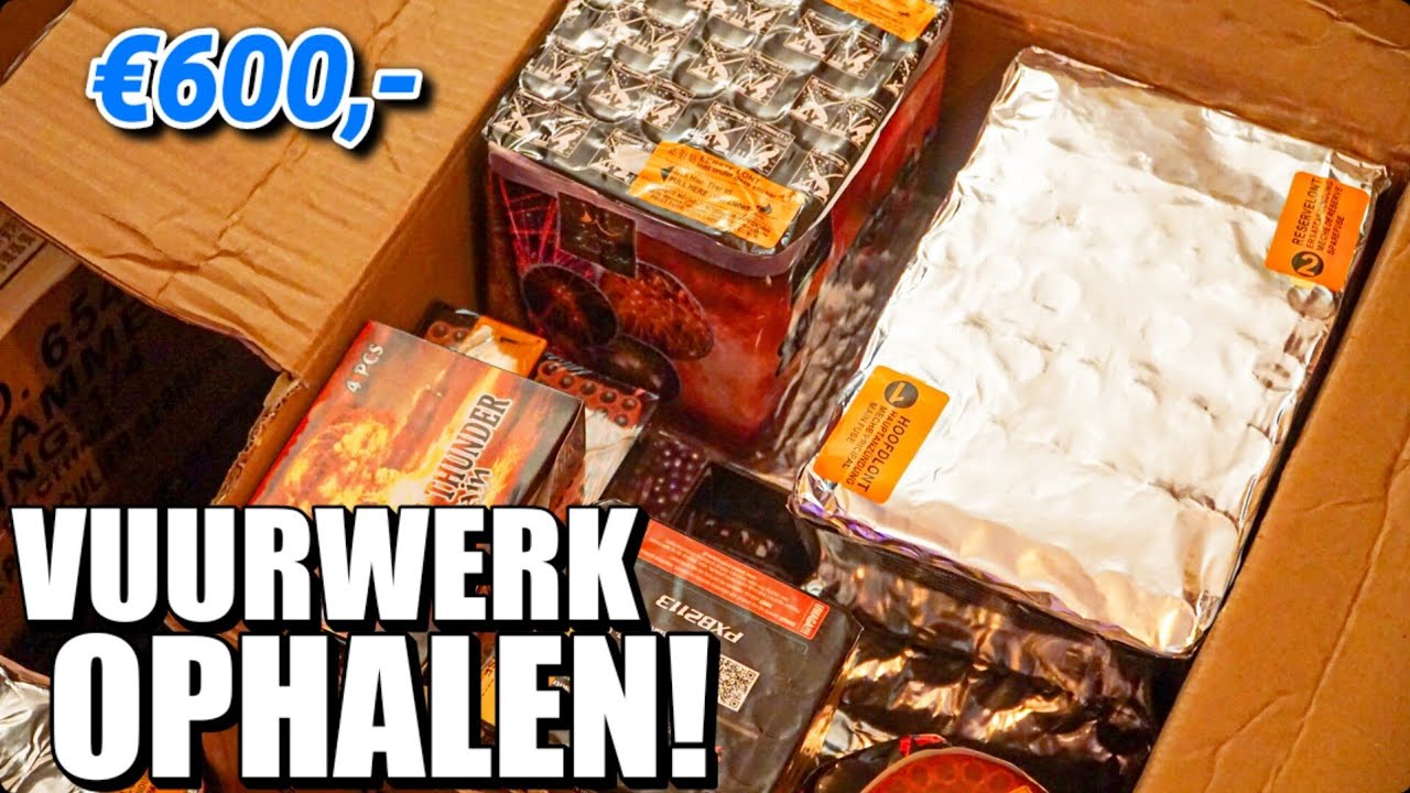 VUURWERK OPHALEN NEDERLAND 2023-2024!