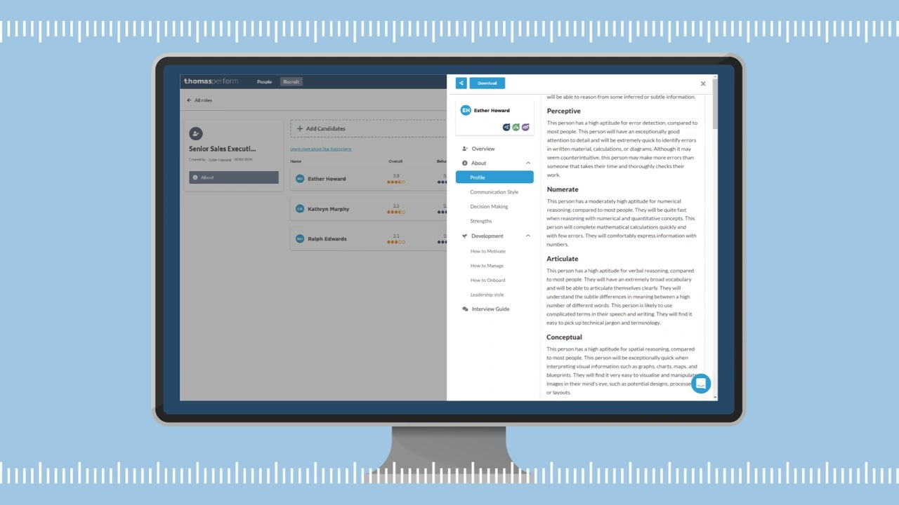 Introducing Thomas Assessments