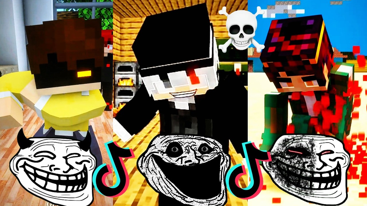 🥶☠️MINECRAFT TIKTOK COMPILATION - 💀THE MOST SHOCKING COLDEST MOMENTS