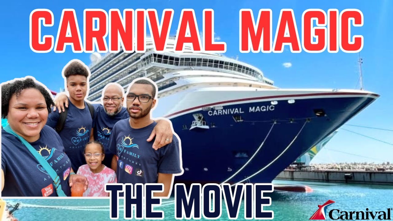 Carnival Magic- What does a 7 night CARNIVAL CRUISE look like? FULL MOVIE