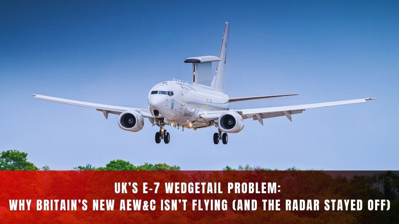 Кризис с самолетом E-7 Wedgetail в Великобритании: 4 полета в 2025 году, радар так и не был испол...