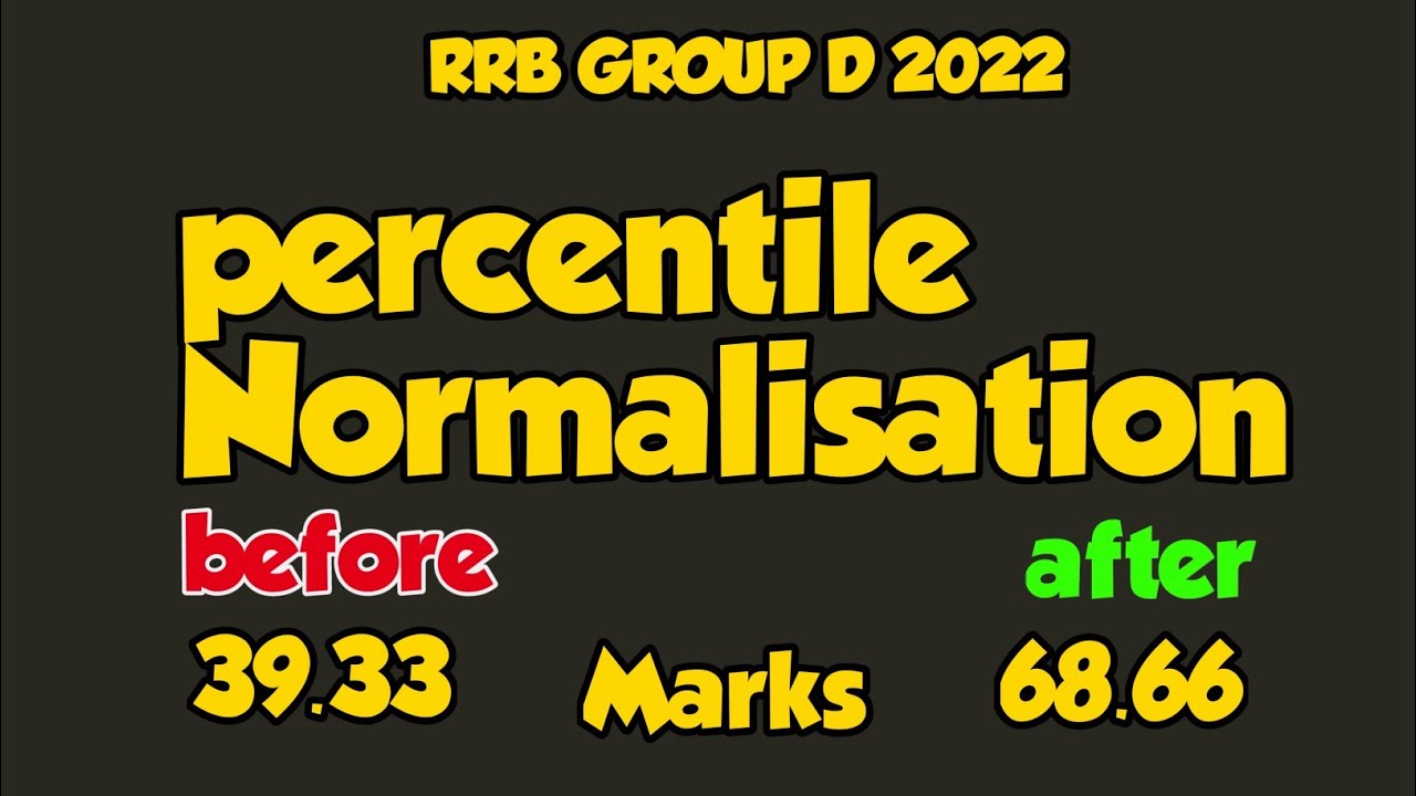 RRB GROUP D ఎగ్జామ్లో నార్మలైజేషన్ ఈ విధంగా చేస్తారు|#normalisation #rrc group d #rrb group d