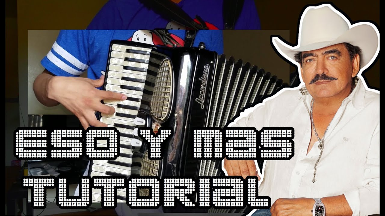 ESO Y MAS JOAN SEBASTIAN TUTORIAL DE ACORDEON / ACORDEON TECLAS FACIL!!!!!!