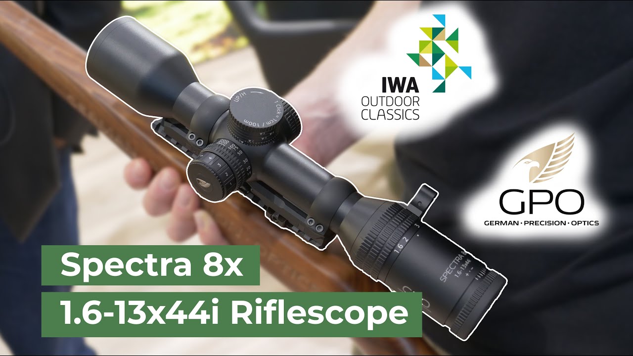 GPO Spectra 1.6-13x44i Riflescope | IWA 2024 Report