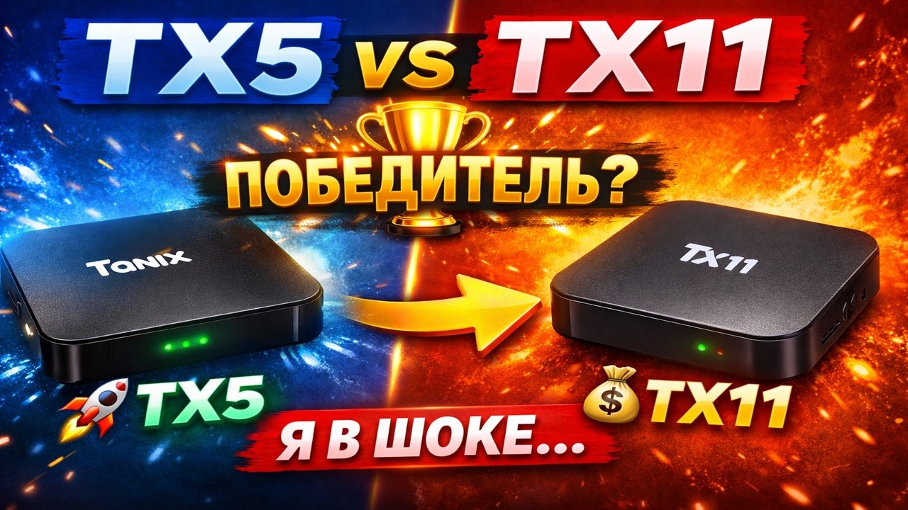 Tanix TX5 vs TX11 — Какая ТВ приставка ПОБЕДИТ?