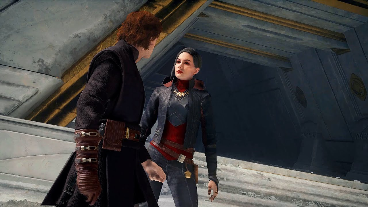 Star Wars Jedi Survivor If Only Cal and Merrin Knew This Sooner Intereactions