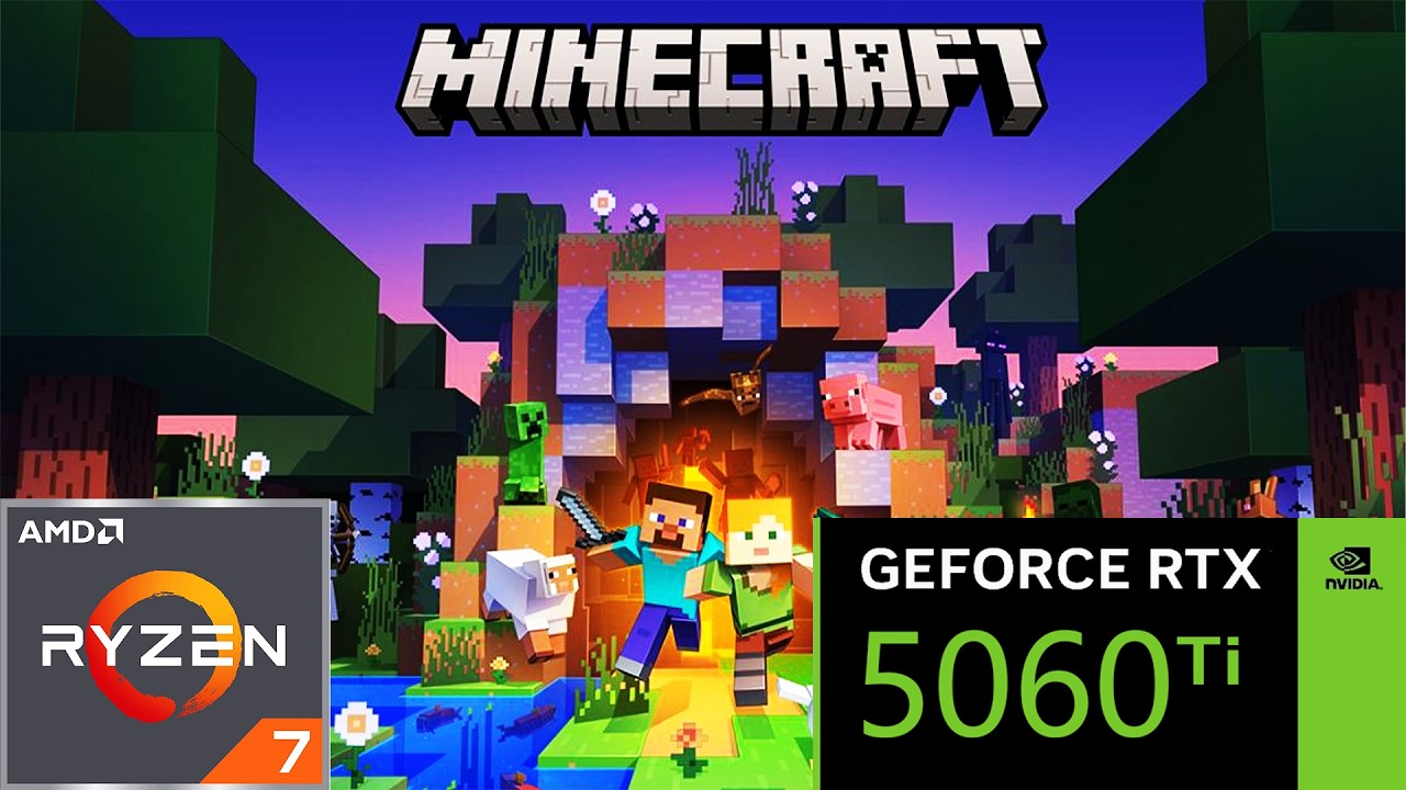 Minecraft | 6 Shaders + Vanilla Tested | RTX 5060Ti | 1080p