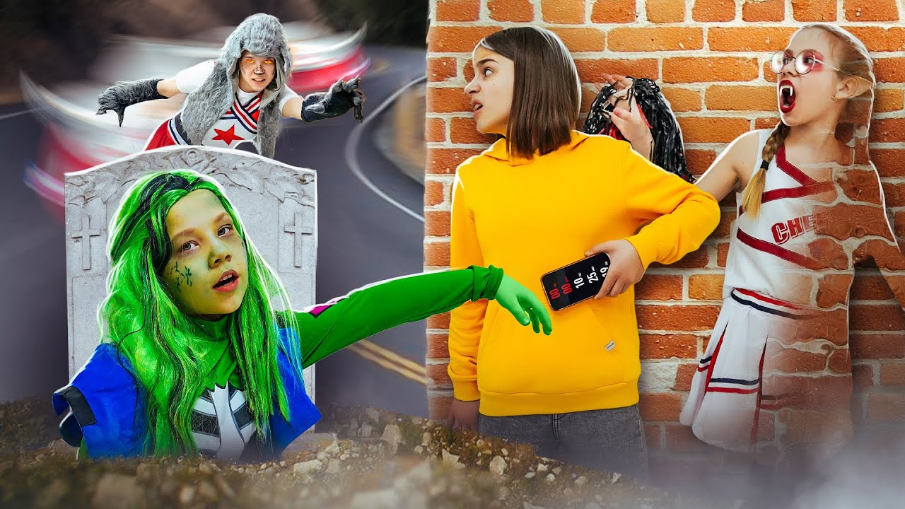 ПРЯТКИ с БЫСТРОЙ, МЕДЛЕННОЙ и НЕВИДИМОЙ! БЕЗУМНЫЕ ЧЕРЛИДЕРШИ подчиняются ПРИЛОЖЕНИЮ! Обратный отсчет