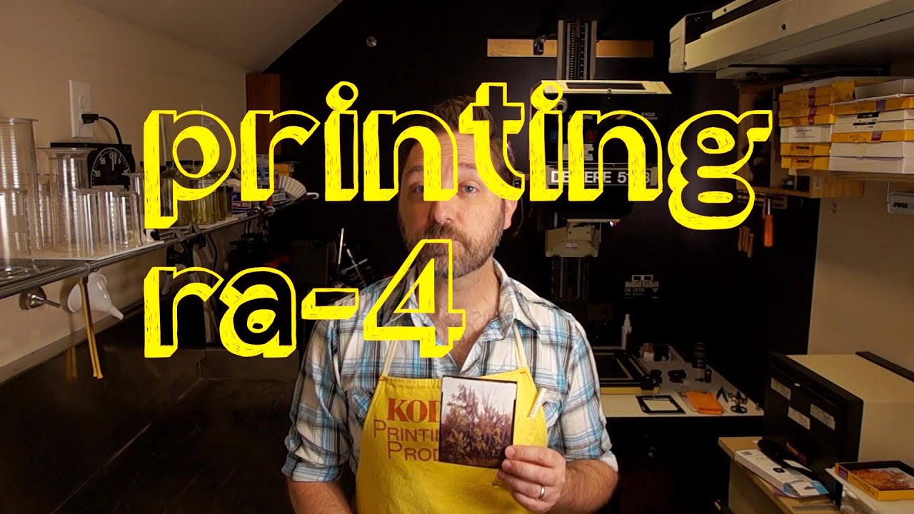 RA-4 Printing, pt 1: Tools and Materials