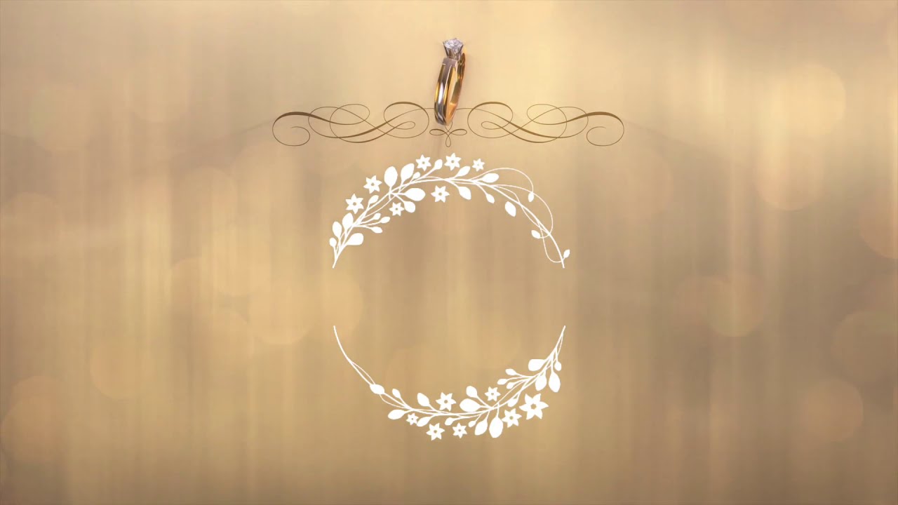 Royal Engagement Invitation Video 16 | Free & Blank With Demo Back Side