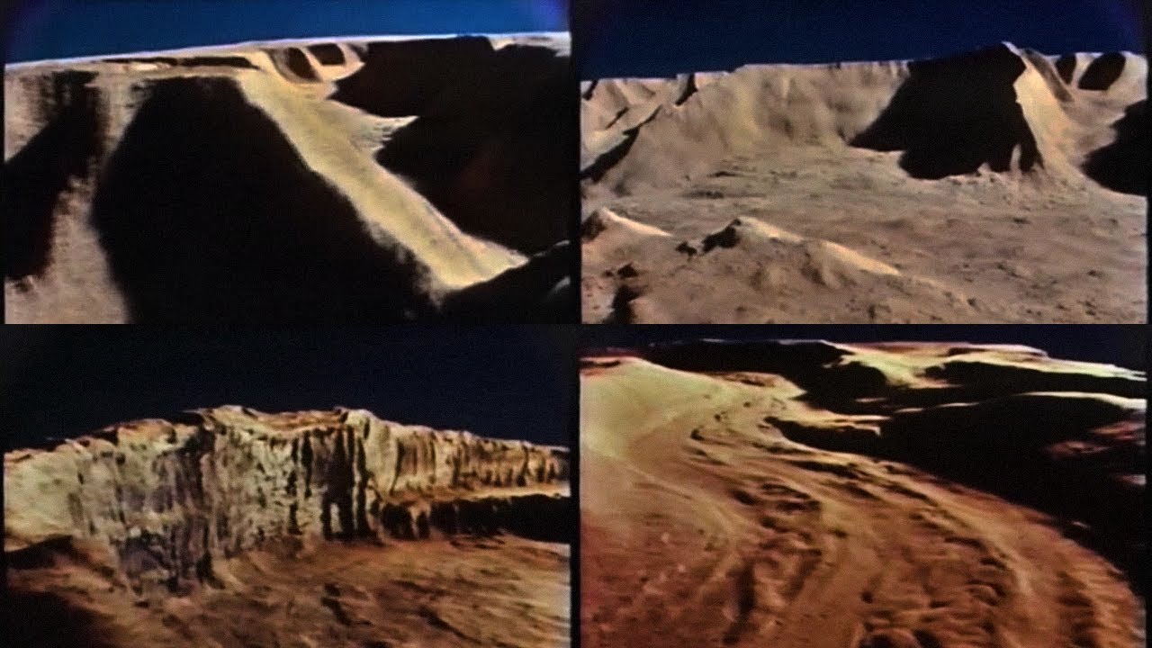 MARINER 9 - Mars surface models (1970s)