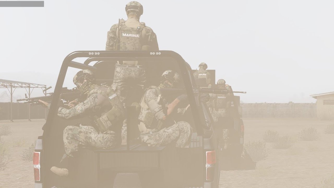 ARMA 3 MEXICO INFANTERIA DE MARINA  OPERANDO EN JALISCO |