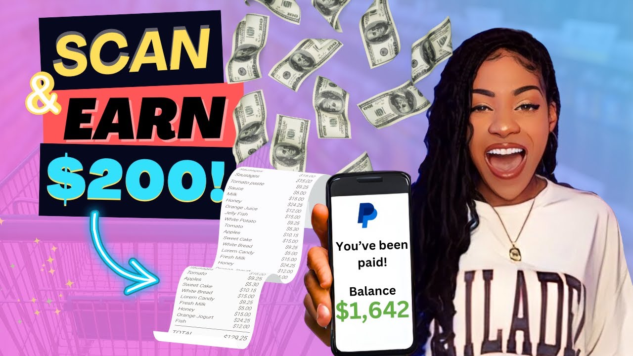 🤯 Earn $200 Just By Scanning Receipts