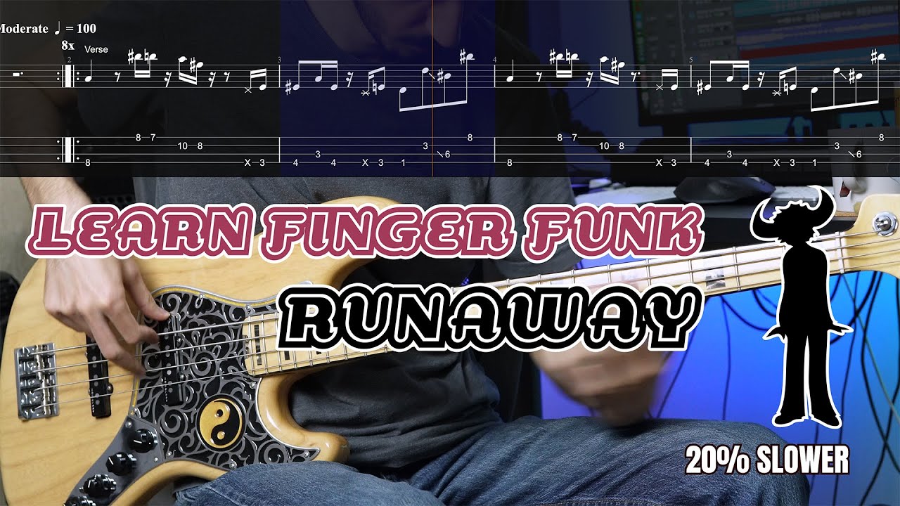 Runaway - Jamiroquai | Step by Step BASS Tutorial