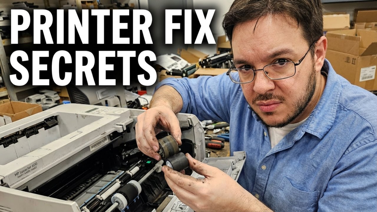How to Perform Maintenance on the HP LaserJet 600 Printer (M601dn, M601n, M602n, M602dn, M603dn).
