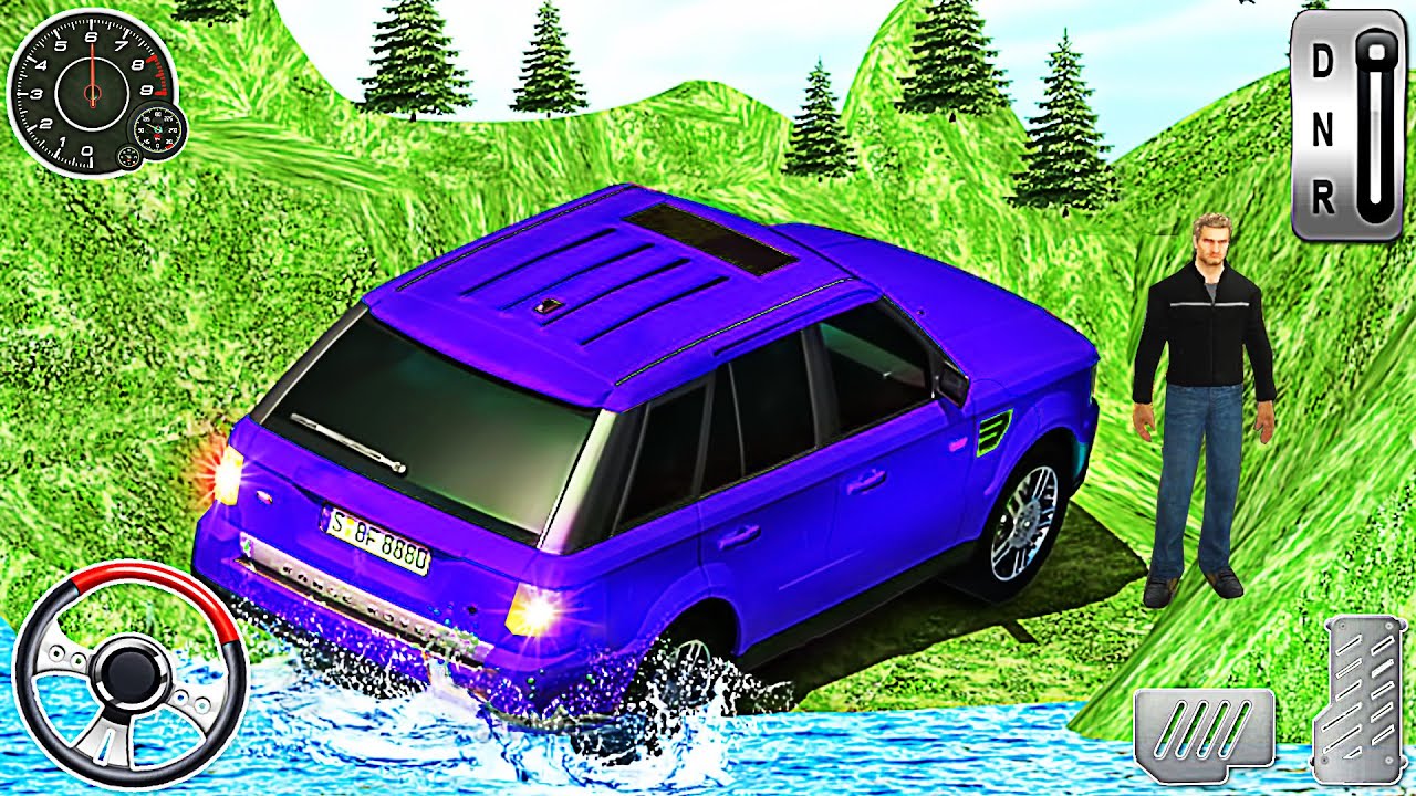 Legend 4x4 Jeep Drive Wrangler - Offroad Hummer Driving Simulator - Best Android GamePlay #2