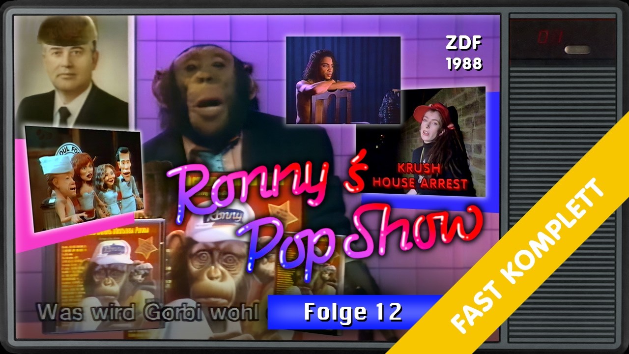 Ronny's Pop Show – Folge 12 (ZDF 09.03.1988)