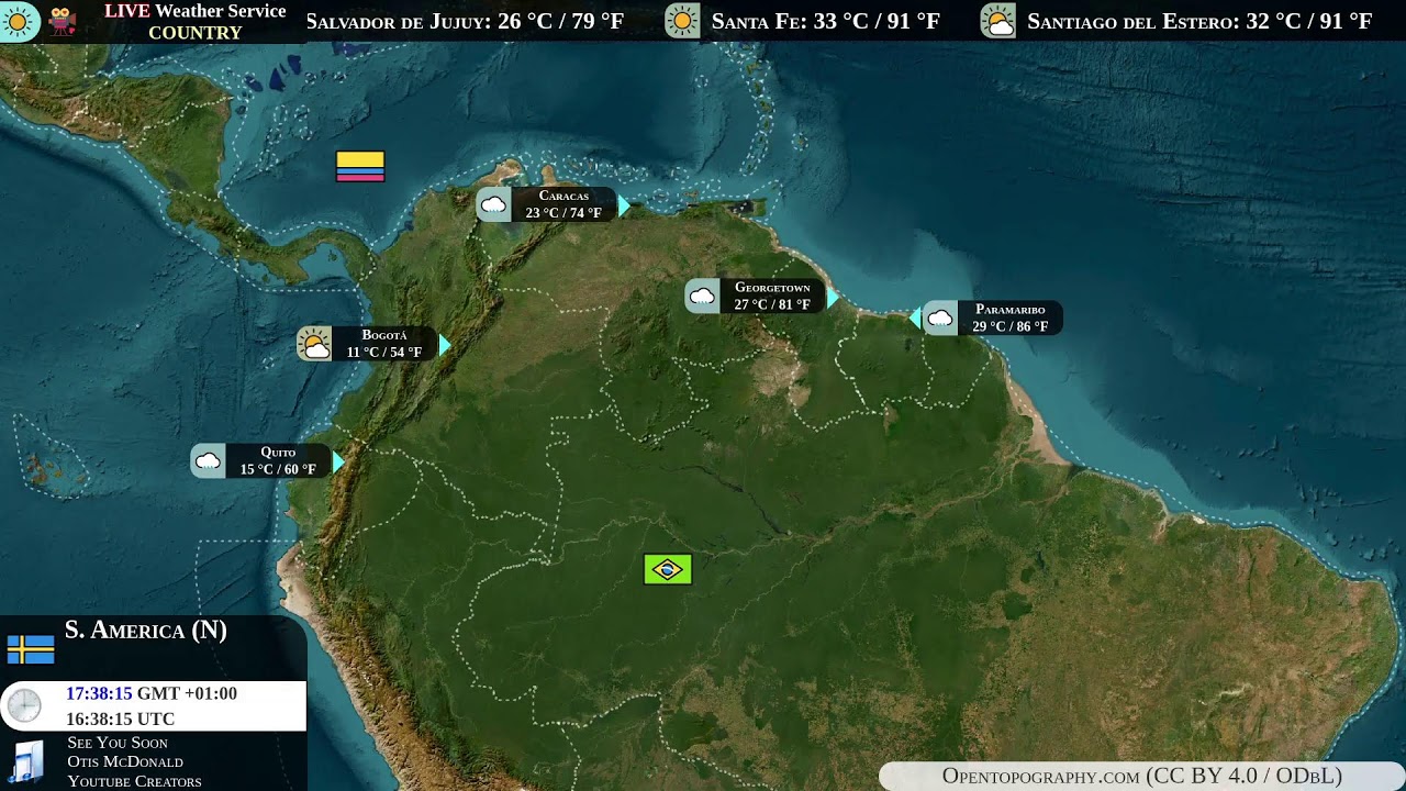 International live cameras and weather 🔴 LIVE Weather Service