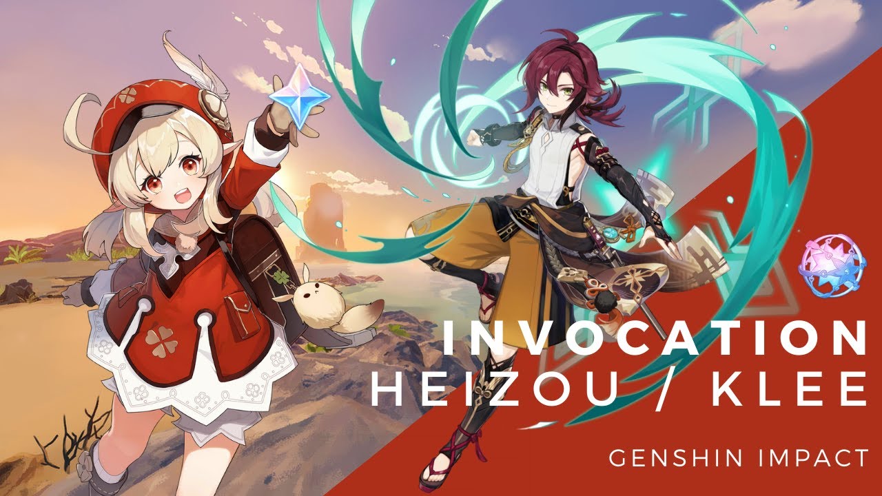 JUSTE 1 HEIZOU ME SUFFIT !! Invocations HEIZOU/KLEE + 5* sur la bannière PERMA ! (Genshin Impact)