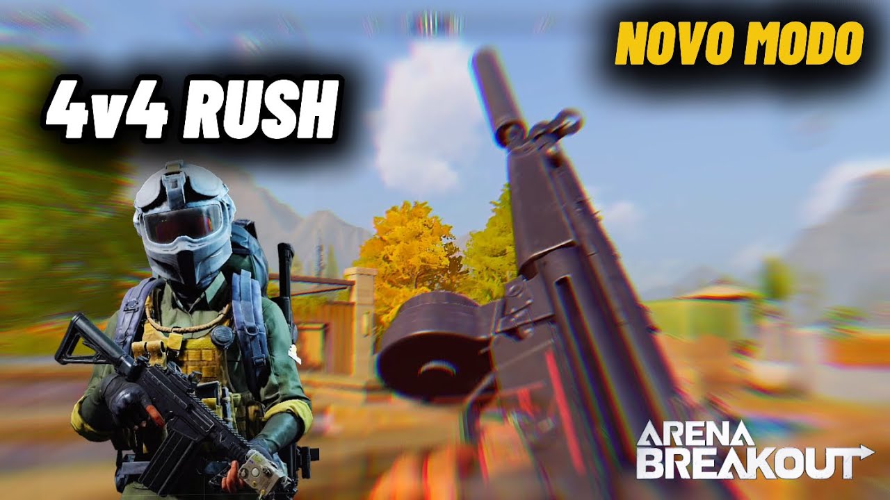 DESTRUINDO JOGADORES NO NOVO MODO (4V4 - FULL PvP) ARENA BREAKOUT GLOBAL