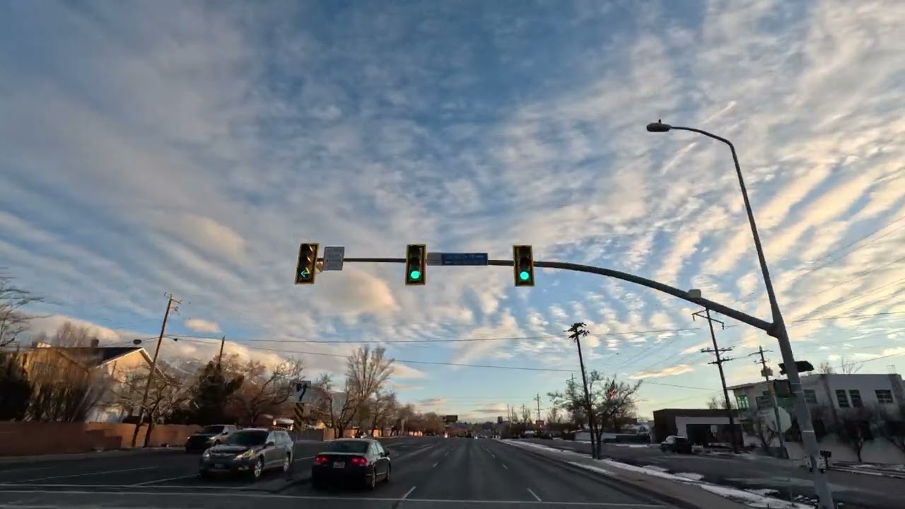 City & Scenic Drive: Millcreek, Cottonwood Heights, Salt Lake City in the Winter [4K] | Utah