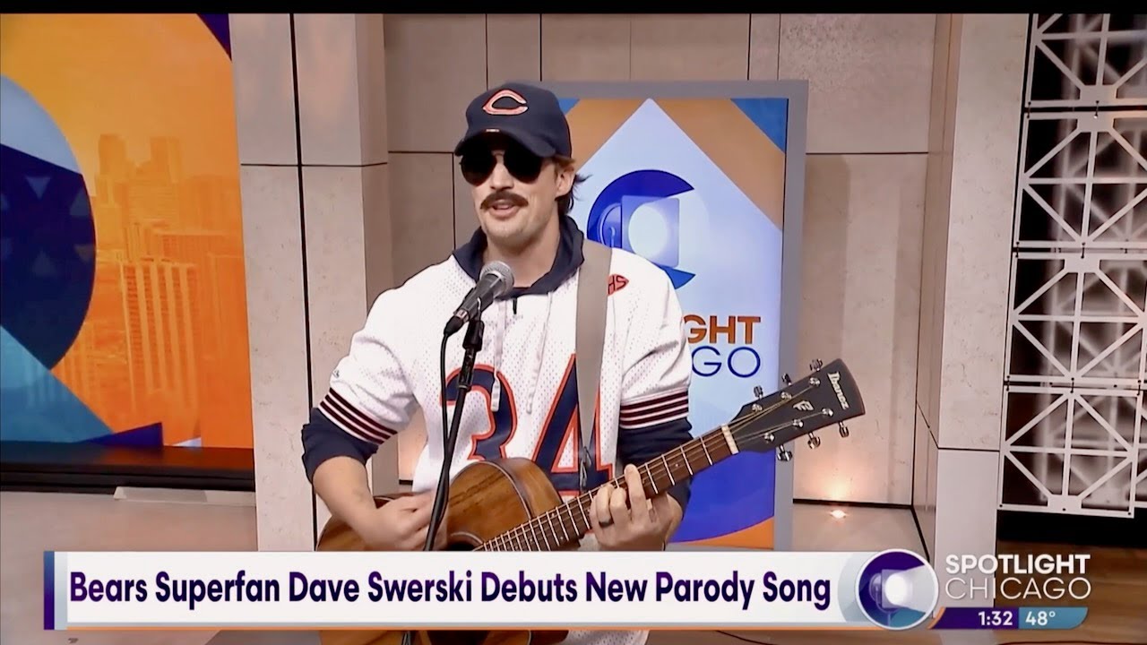 Dave Swerski live performance on WGN's Spotlight Chicago 11-21-2025