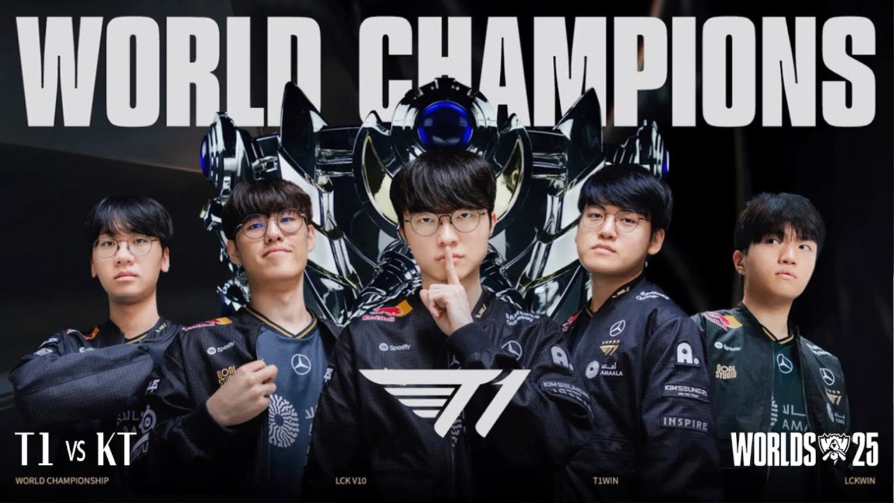 25.11.09 ｜T1 vs KT FINAL｜WORLDS 25