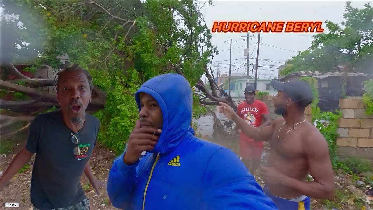 One Of The Most Dangerous Storm, HURRICANE BERYL Hit Jamaica