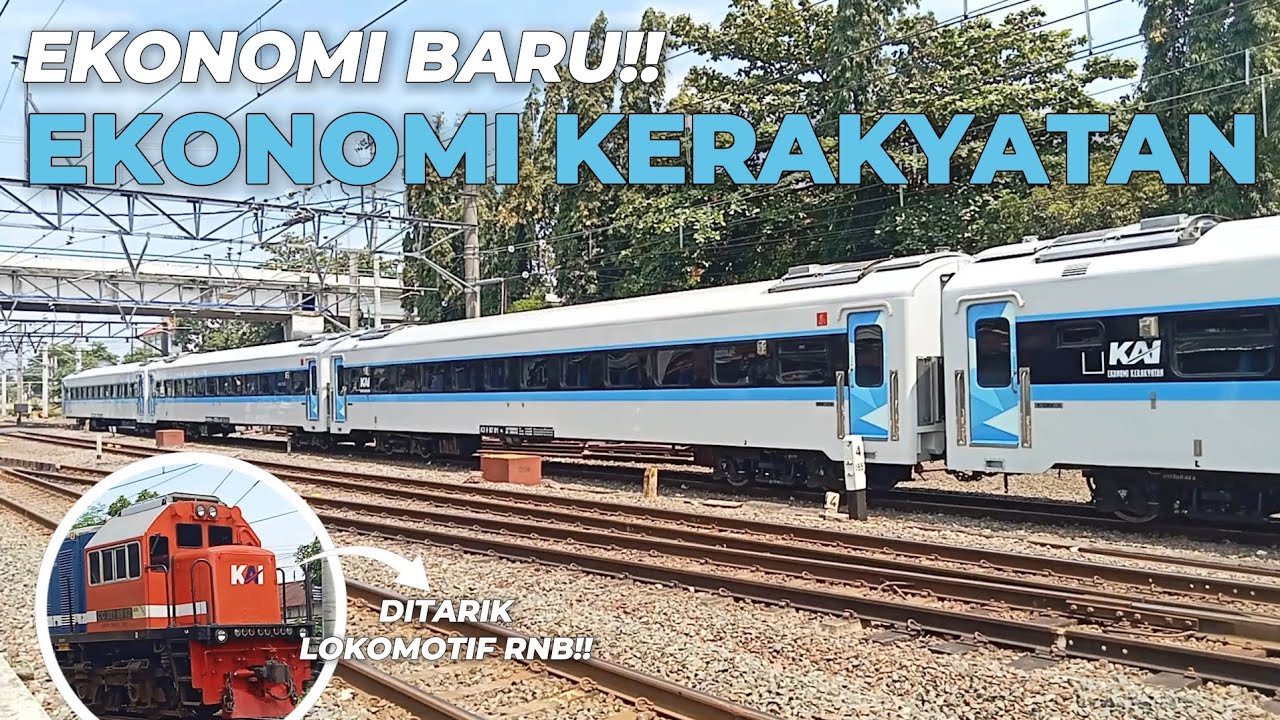 KIRIMAN KERETA BARU KE YOGYAKARTA‼️- DITARIK LOKOMOTIF SPESIAL?? 🤔