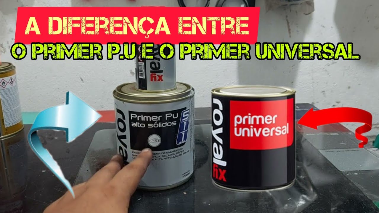 a diferença entre o  primer p.u e o primer primer universal