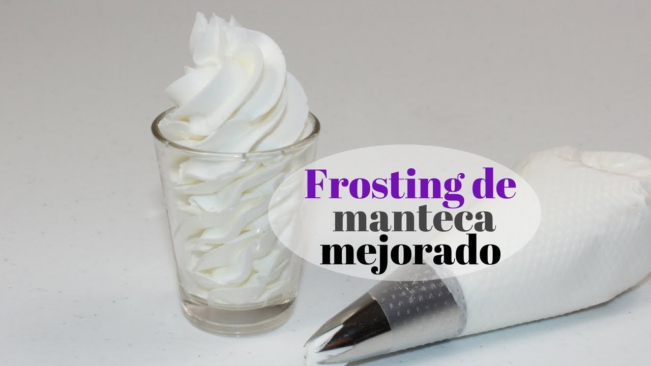 Frosting de manteca emulsificada perfecto #betundemanteca