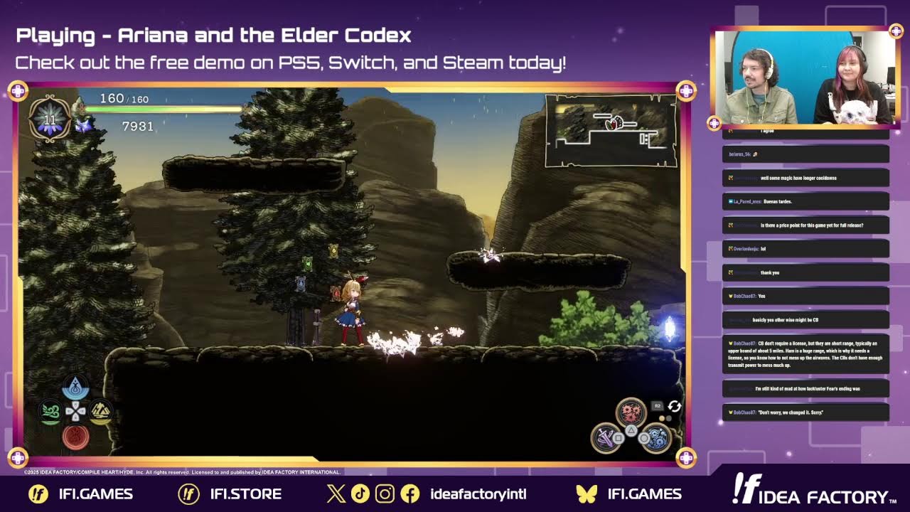 It's IFI: LIVE! and we're entering the codices and playing the Ariana and the Elder Codex demo!
