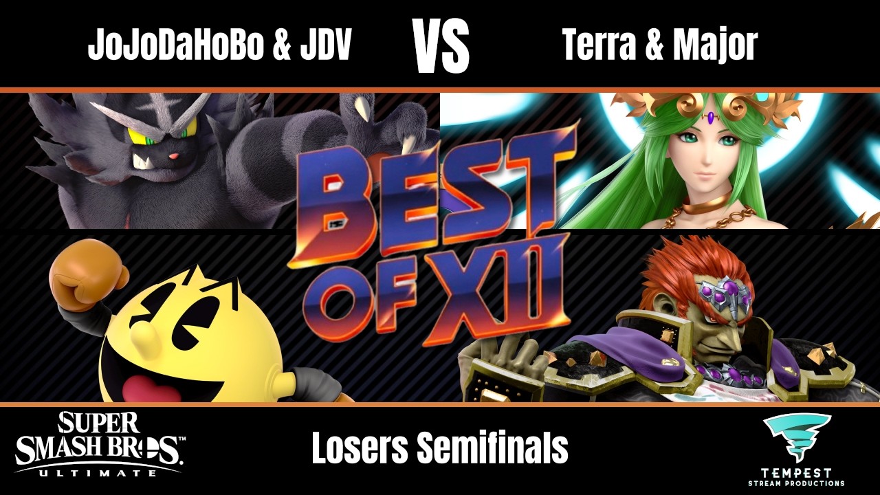 JoJoDaHoBo & JDV vs Terra & Major - Ultimate Doubles Losers Semifinals - Best Of XII