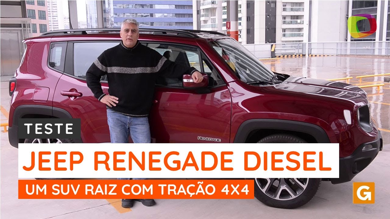 Jeep Renegade Diesel 4x4 mostra por que é um SUV raiz