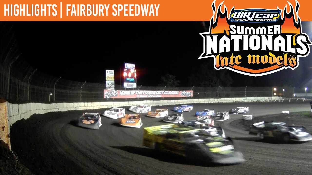 DIRTcar Summer Nationals Late Models at Fairbury Speedway June 18, 2022 | HIGHLIGHTS