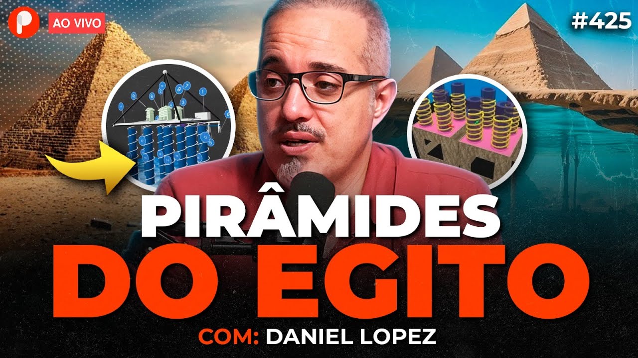 A HISTÓRIA DO EGITO E O MISTÉRIO DAS PIRÂMIDES (Daniel Lopez) | PrimoCast 425