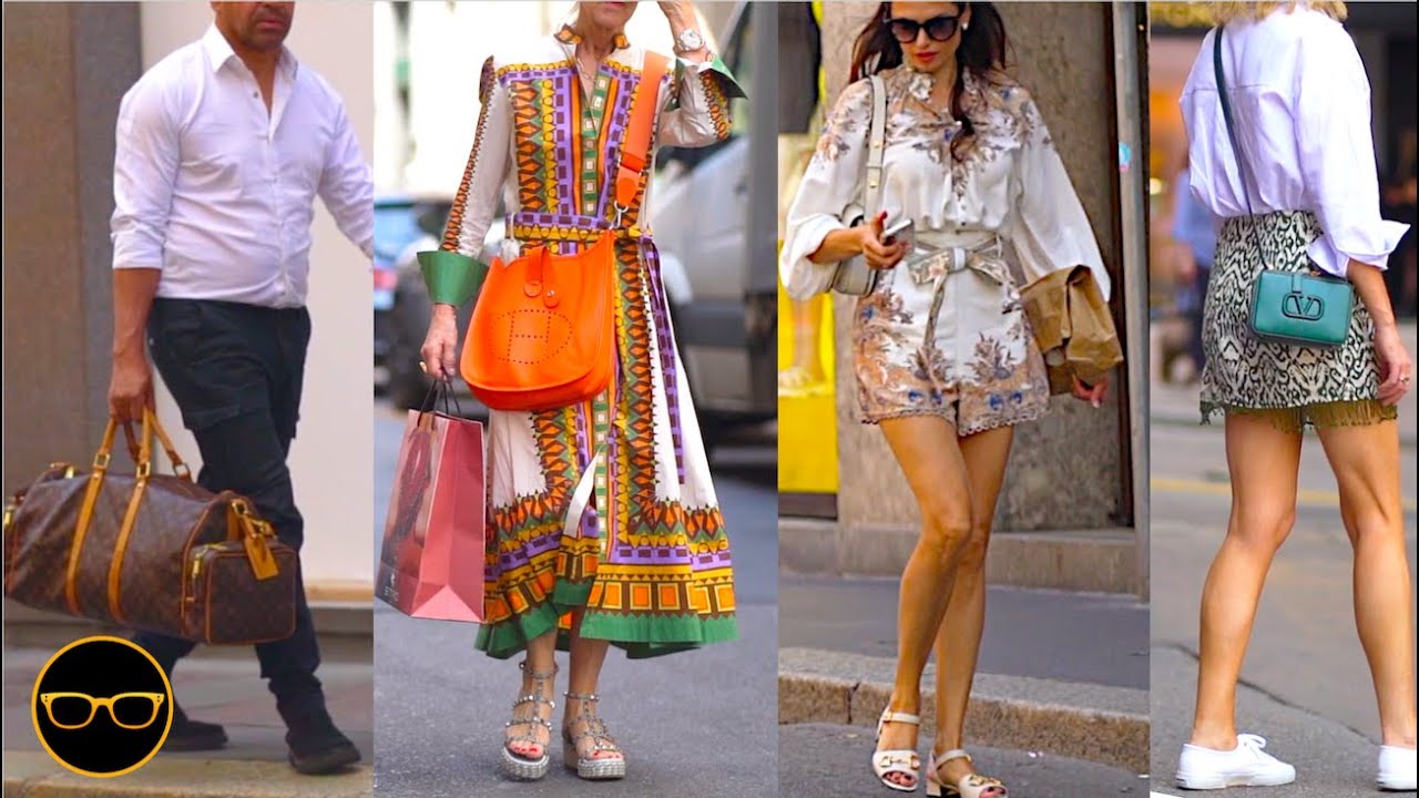 How to Dress Like an Italian And Nail Summer Style - Street Fashion in Milan