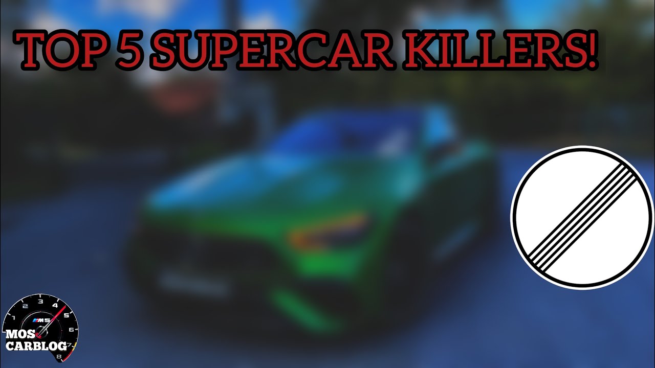 Top 5 SUPERCAR Killers with 4 Doors !