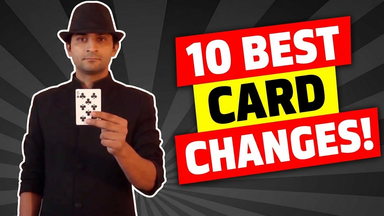 10 BEST CARD CHANGES! 👉 Color Changes Tutorial!