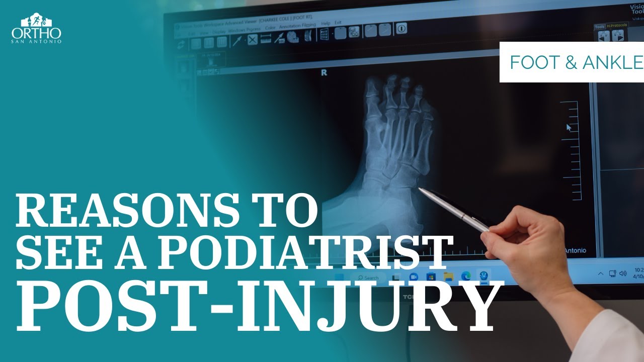 Post-Foot Injury | Reasons To See A Podiatrist  #injuryrecovery #podiatry