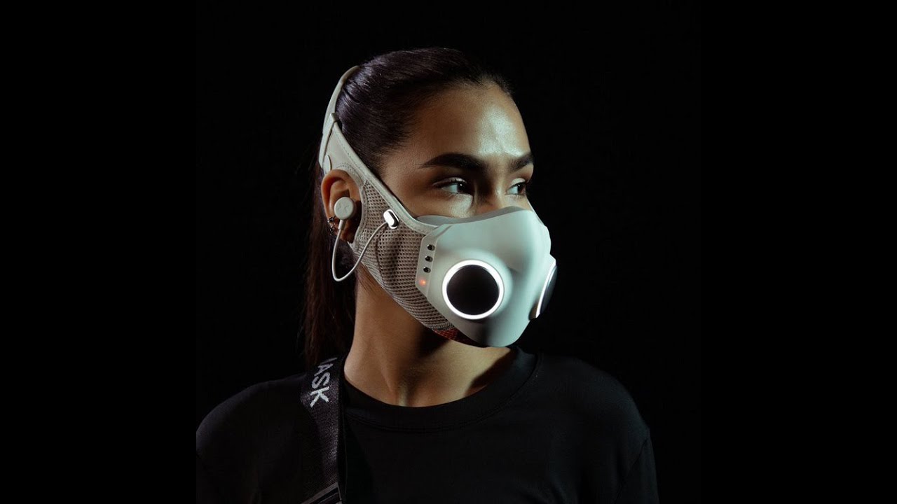 High tech Double Valve Protective Face Mask