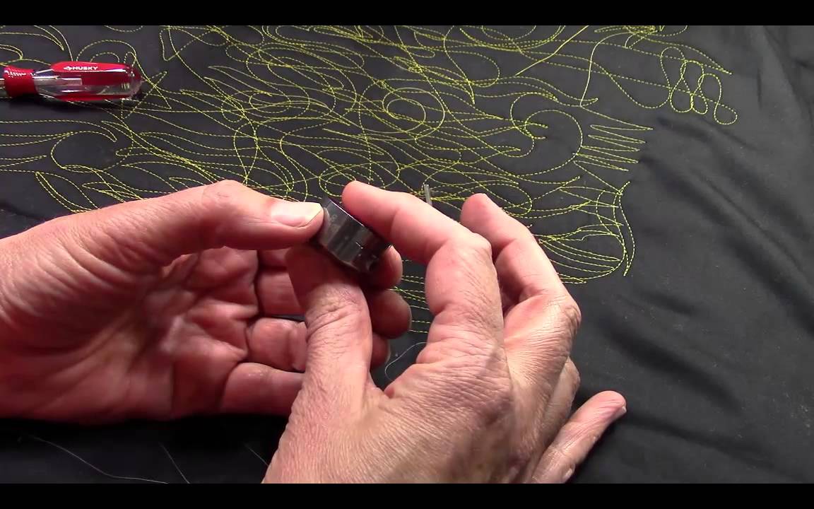 backlash tension spring setting in bobbin