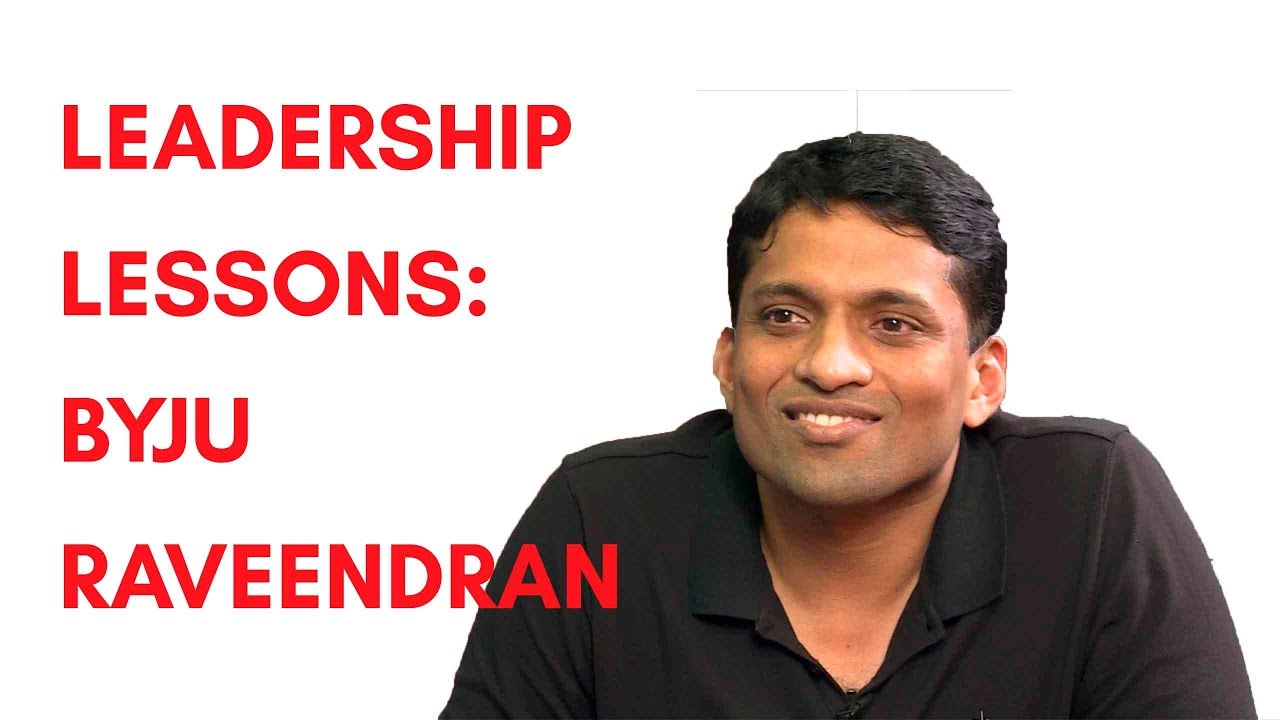 Byju Raveendran with Shradha Sharma: Leadership Lessons