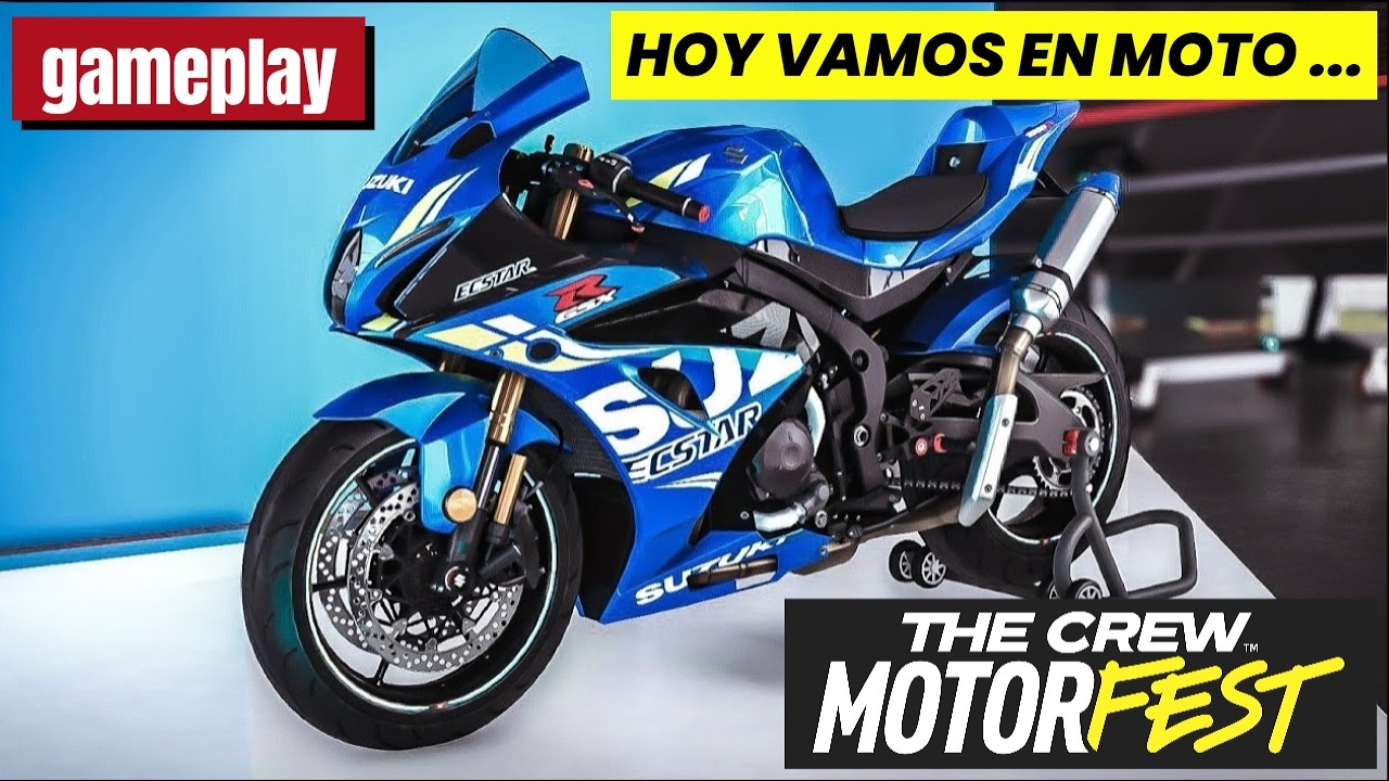 THE CREW MOTORFEST II HOY NOS VAMOS EN MOTO 😏🤘