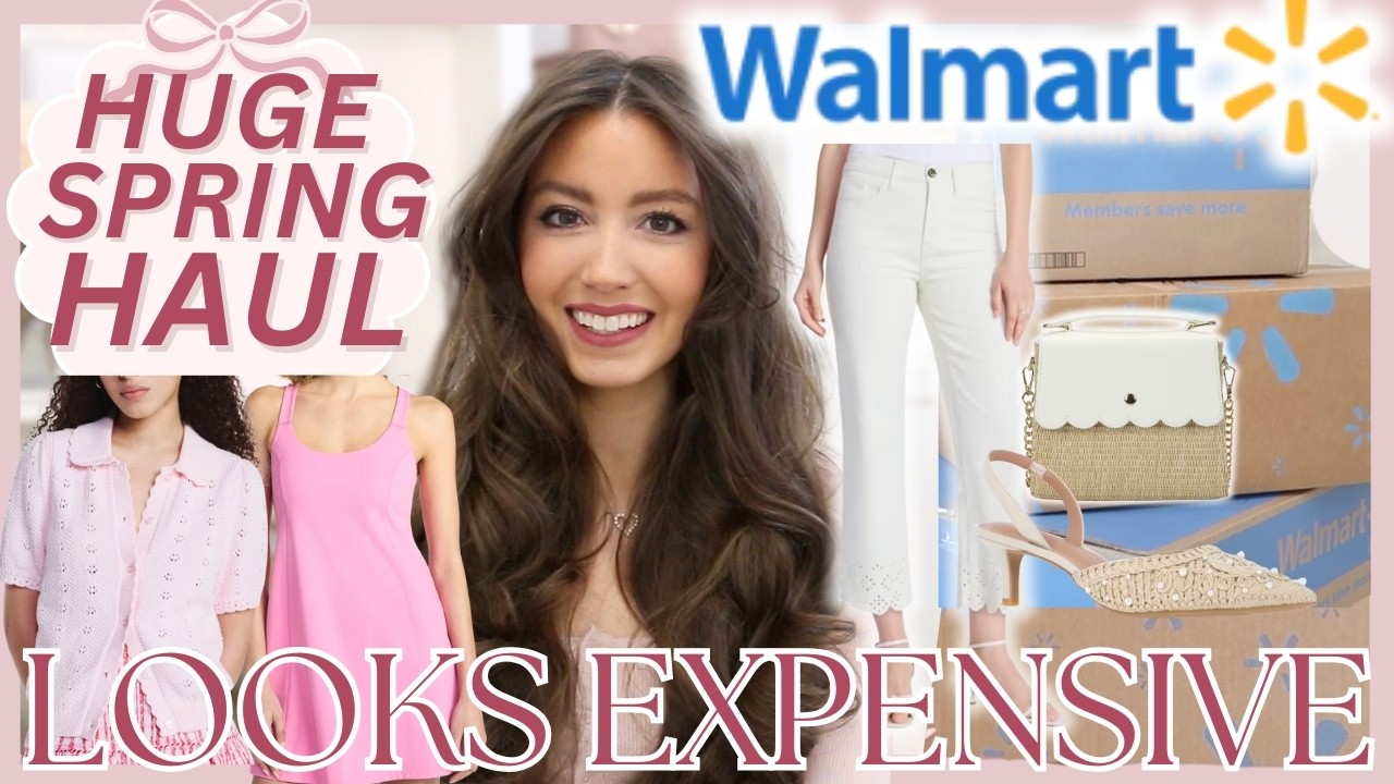HUGE Walmart Spring Haul 2026 🌷 The Cutest Pieces Right Now! Looks Expensive