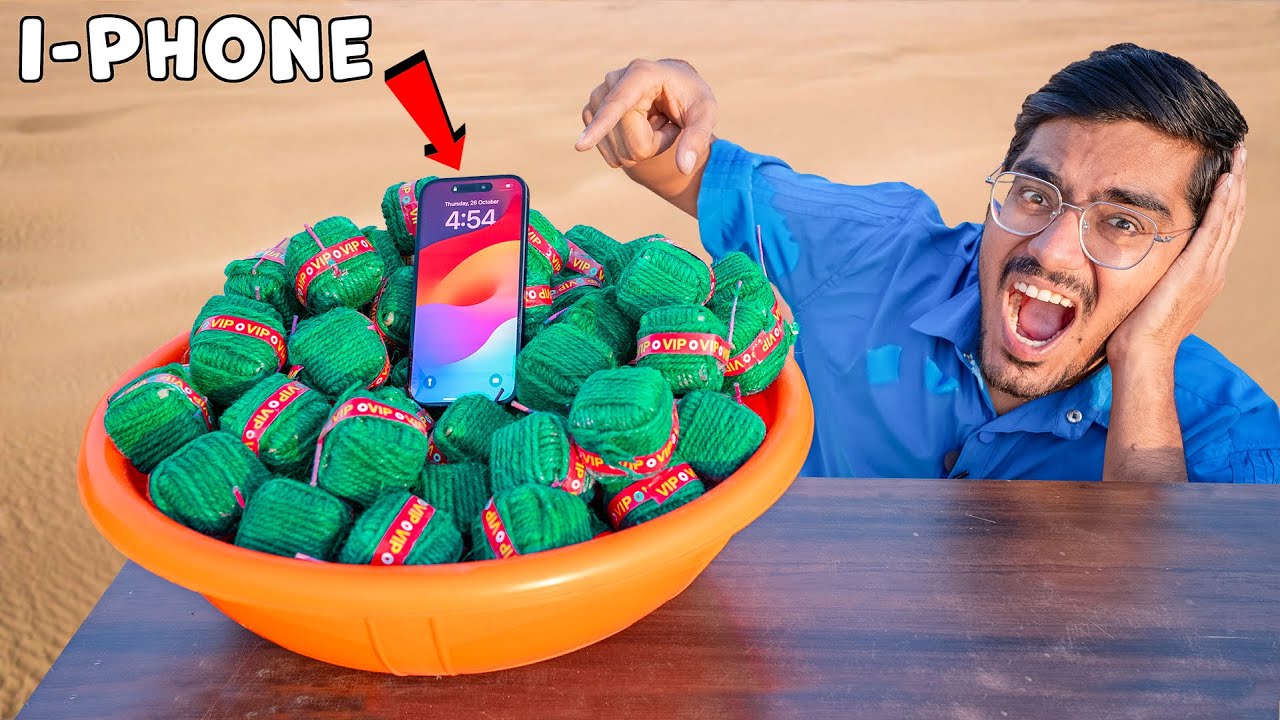 iPhone 15 Extreme Diwali Test😱- लाखों का नुकसान | Will It Survive?